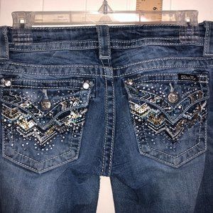 Miss me Jeans Size 26 Sign Rise Bootcut